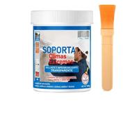 Mastic d'étanchéité toiture 100 g Imperméable Transparent Avec Pinceau | Enduit d'étanchéité anti-fuite pour béton Pour Appui De Fenêtre Tuyaux Tuile Brique Gouttières Garage Fermette Sous-Sol -To
