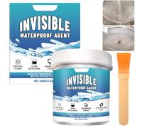 Mastic d'étanchéité transparent, revêtement flexible transparent pour toitures, béton, bois et métal, agent de réparation de fuites intérieur/extérieur pour salle de bain, cuisine, sous-sol (1PCS)