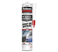 Mastic d'étanchéité usage spécifique pont de bateaux RUBSON noir 280ml