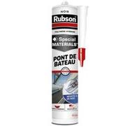 Mastic d'étanchéité usage spécifique pont de bateaux RUBSON noir 280ml Noir G