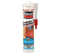 Mastic élastomère silicone mono composant - Isolation - 310 ml - RUBSON G