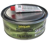 Mastic en fibre de verre avec durcisseur 1 kg MHD - Action spéciale