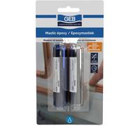 Mastic epoxy 2 bâtons - GEB - Réparation multi matériaux - 100 g