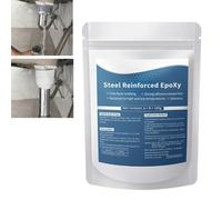 Mastic Epoxy 2-Part Fast Repair Epoxy Clay Steel Reinforced Epoxy Putty for Metal Wood Ceramic Stone Tile Plastic, Moldable Repair Filler for Cracks Holes Chips Surface Restoration (1)