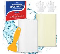 Mastic Epoxy, 227g Mastic Epoxy Putty de RéParation Sous L'Eau, 2 Parties Colle Epoxy Utilisé Pour RéParer les Fuites, les Fissures, la RéParation, le Remplissage, la Gravure(Blanc)