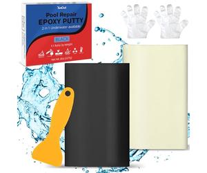 Mastic Epoxy, 227g Mastic Epoxy Putty de RéParation Sous L'Eau, 2 Parties Colle Epoxy Utilisé Pour RéParer les Fuites, les Fissures, la RéParation, le Remplissage, la Gravure(Noir)