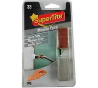 Mastic époxy - SUPERTITE - Réf.:2433 - 30 g - Très résistant - Durcit comme l'acier