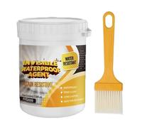 Mastic étanche - 100 g de colle invisible anti-fuite avec pinceau - Réparation rapide du mastic anti-fuite pour toit, salle de bain, cave, mur, béton, carrelage métallique - Pour l'intérieur