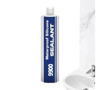 Mastic Étanche - 400g Format Pratique | Adhésif De Liaison 9900 Anti-UV | Colle De Réparation Puissante Bâtiment, Colmatage De Fuites Et Entretien