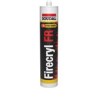 Mastic Firecryl FR blanc 310ml - SOUDAL - 106329