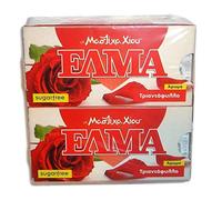 Mastic Gum (Elma) with Rose CASE 10x10 Pieces - Chios Mastiha by Mastiha Growers Association