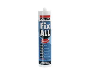 Mastic hybride cristallin FIX ALL, incolore, 290 ml - SIL FIX290BZ