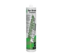 Mastic hybride MS à élasticité durable Monustop Blanc 290ml - Lot de 12 - DEN BRAVEN - 31000624