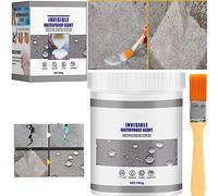 Mastic isolant imperméable avec brosses, meilleur mastic de collage super fort, agent anti-fuite, invisible et imperméable, répare les fuites n'importe où en quelques secondes