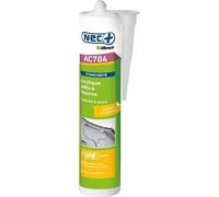 Illbruck Mastic acrylique pour joints et fissures – Peinturable, nettoyage à l'eau – Brun 310 ml