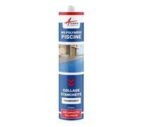 Mastic piscine colle et étanchéité pvc carrelage Transparent 12 x 290 ML