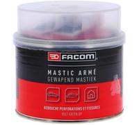 Facom Mastic polyester armé réparation carrosserie – Colle pièces cassées & composites – 600 g