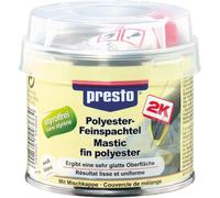Mastic polyester fin avec tube durcisseur - Lot de 6 - PRESTO - 12043.06