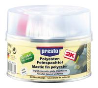 Mastic polyester fin avec tube durcisseur - Lot de 6 - PRESTO - 12045.06