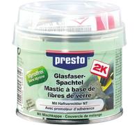 Mastic polyester renforcé fibre de verre avec tube durcisseur - Lot de 6 - PRESTO - 12028.06