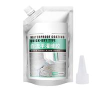 Mastic pour béton - Adhésif haute résistance à séchage rapide pour sol, bois, brique, toit, mur extérieur, réparation de béton imperméable 500 ml