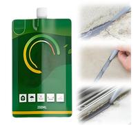 Mastic pour béton, Colle de Réparation Polyvalente pour Joints de Sol et de murs, Scellant de Réparation Imperméable pour Dalles de Béton, Colle de Calfeutrage pour Béton (1, 200ml)
