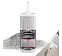 Mastic Pour Fissures En Béton | Mastic De Réparation Étanche - Granulaire Pour Fissures De Chemin,Pour Pierre Trottoir Terrasse Intérieur Extérieur Sol Jardin Porche Toit Sous-sol