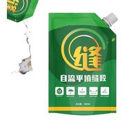 Mastic pour fissures murales - 500 grammes de réparation imperméable à l'eau, scellant pour toiture et réparations durables sur pierre ciment carreaux