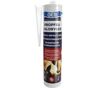 Mastic Réfractaire Calory Spécial Montage Et Réparation De Boisseaux,Conduits De Fumée Et Foyers De Cheminée,Résistant Jusqu¿À 1300°C,Cartouche 310g