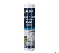 Mastic S545 Bain Cuisine Tous supports BOSTIK Gris Béton - 30626209