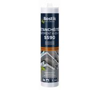 Bostik Mastic d'étanchéité S590 4-en-1 Intérieur/Extérieur Blanc 300 ml