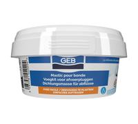 Mastic sanitaire d'étanchéité GEB pour les bondes et emboitements des tuyaux 200g