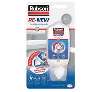 Mastic sanitaire Re-New étanche & anti-moisissures gris 80ml - RUBSON