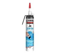 Rubson Je Jointe, Mastic Silicone Joint Salle de Bain, Aérosol 200ml, Blanc | Mastic étanche silicone pour joints sanitaires, Formule antifongique anti-moisissures, Avec pistolet intégré, Multi-matériaux