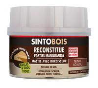 Mastic sans styrène SINTOBOIS acajou 550 g + 30 g SINTO 33771