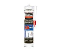 Mastic silicone acétique 1H RUBSON - 280ml - blanc - 1317429