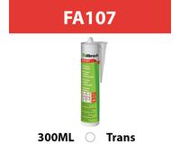 Mastic silicone bâtiment "FA107" Transparent 300ML ILLBRUCK