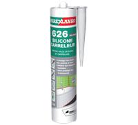 Mastic silicone PAREXLANKO 626 Silicone Carreleur - Gris Moyen - 300 mL - L626GRIMO300