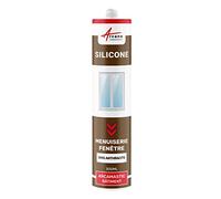 Mastic silicone fenêtre menuiserie étanchéité - 300 ml x 1 Gris Anthracite - RAL 7016 - ARCANE INDUSTRIES