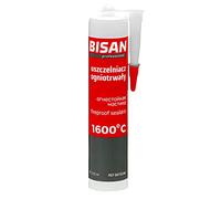 Mastic silicone noir 1600°C 310ml colle silicone haute température BISAN
