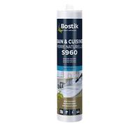 Mastic Silicone Oxyme Neutre Polyvalent, 300 ml, Blanc
