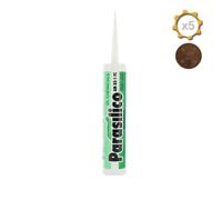 Mastic silicone parasilico DL Chemicals AM 85-1 brun clair RAL 8007 x5