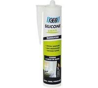 Mastic silicone pour joint sanitaire - 250 ml - Translucide - GEB G