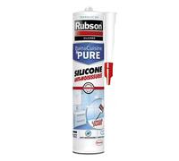 Mastic silicone - RUBSON - 280ml - Transparent - Anti moisissure - Élastomère