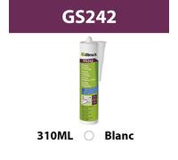 Mastic silicone Sanitaire & Carrelage "GS242" Blanc 310ML ILLBRUCK