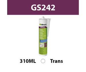 Mastic silicone Sanitaire & Carrelage "GS242" Translucide 310ML ILLBRUCK