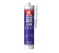Mastic silicone sanitaire s-100 transparent 300 ml