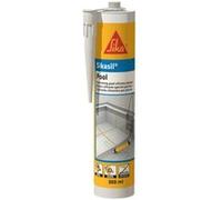 Sika Mastic silicone Sikasil Pool spécial joint pour piscine 300 ml Blanc