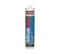 Mastic Silirub NEO5 ton pierre gris cartouche 300ml - SOUDAL - 120639