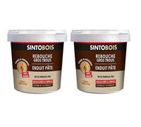 Mastic SINTOBOIS 2 Kg - Prêt à l'emploi pour gros trous - Intérieur et extérieur